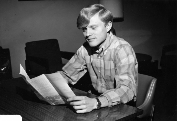 [Daryll Ward reading a religious tract]