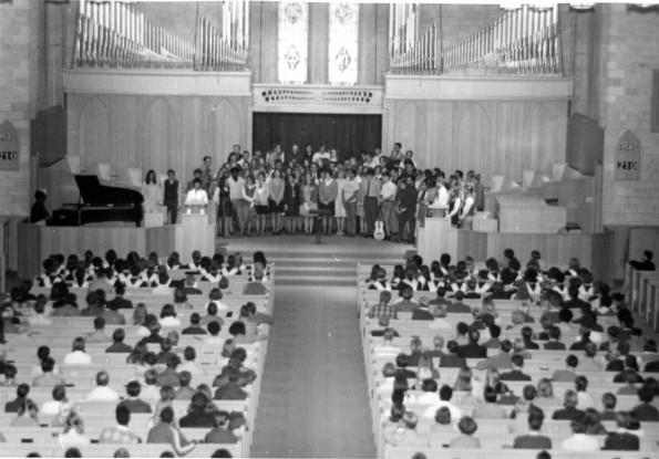 [Campus revival, 1970]