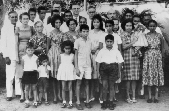 Andrews University Theological Seminary student, Clarence Goertzen, pioneered a new church organized in Ceylon