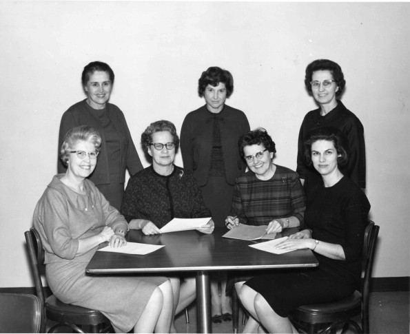 [Hostesses for the Pioneer Memorial Church  Everyman  canvass]