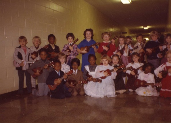 [Senior citizens Christmas party in 1979]