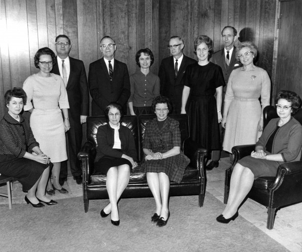 [James White Library unknown staff photograph]