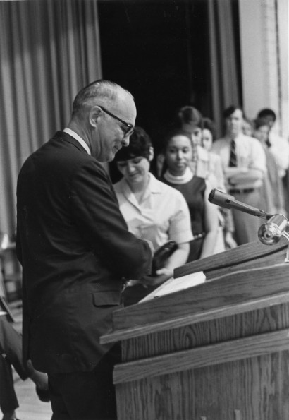 [Presentation of awards to published students]