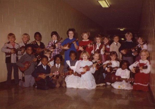 [Senior citizens Christmas party in 1979]