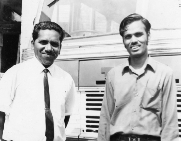 K. J. Moses, Andrews University alumnus, working with K. Gopala Rao in India