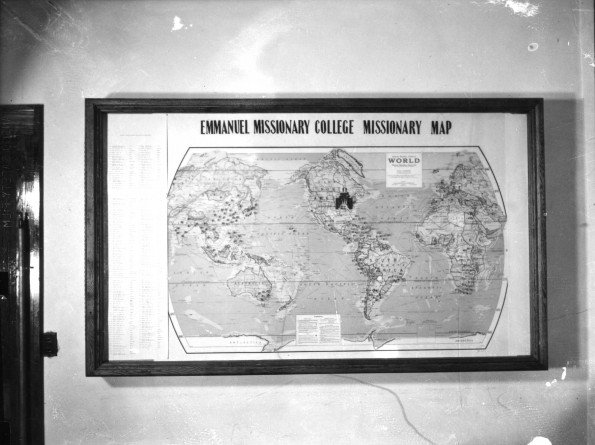 [Emmanuel Missionary College Missionary Map]