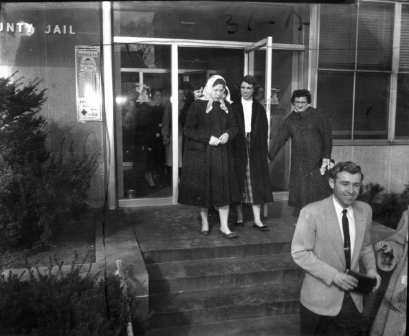 [Andrews University students leave Berrien County Jail after visiting with inmates]