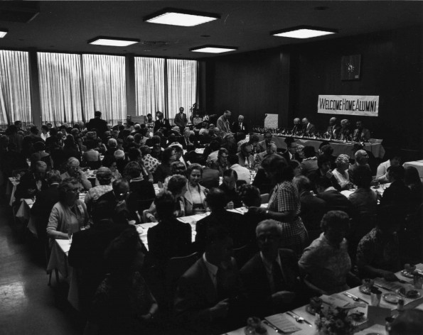 [1974 Andrews University alumni homecoming weekend luncheon]
