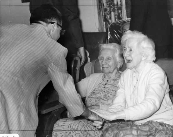 [Andrews University's Sunshine Band visits the residents of Carson's Convalescent Home]