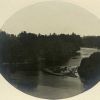 [Early Berrien Springs, Michigan, looking down river]