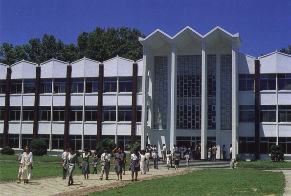 [Samuel Hall at Sahmyook University in Seoul, South Korea]