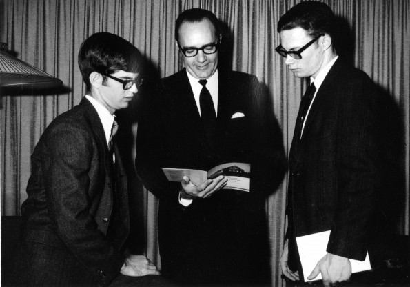 [Campus Youth Action group meets with John Kroncke]