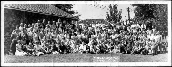 Michigan workers August 13, 1953