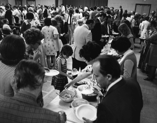 [Andrews University alumni homecoming luncheon held at Ruth Murdoch elementary school]