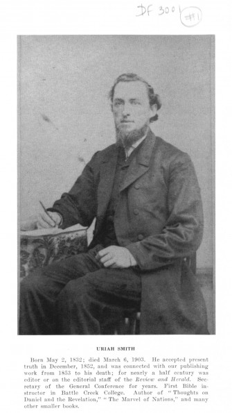 Uriah Smith when a younger man