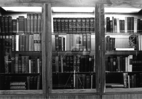 [American Civil War display at James White Memorial Library]