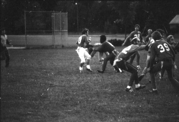 [Andrews University students on a retreat]