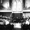 Performance of the oratorio, Elijah, in Pioneer Memorial Church during the 1968 Andrews University alumni homecoming weekend
