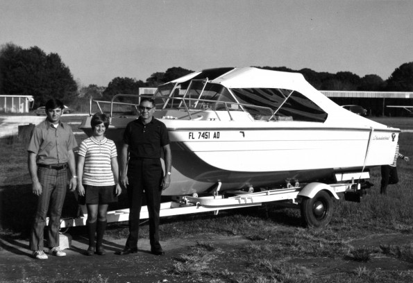 [Julian Vandenburge donates a boat to Andrews University students]
