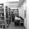 [Students studying in the James White Library at Andrews University]