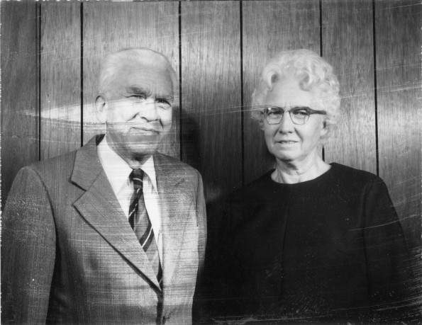 [Mr. and Mrs. Carroll N. Cross, Andrews University scholarship donors]