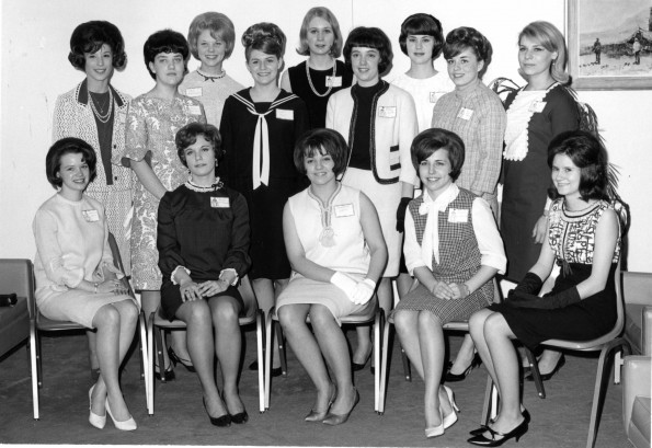 [Blossom Queen candidates]