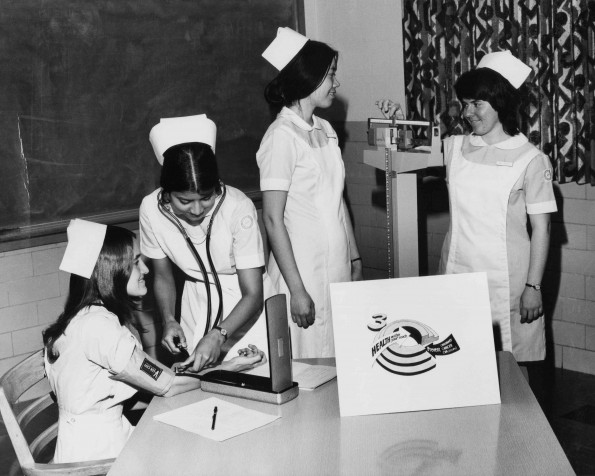 [Andrews University nursing students health screening]