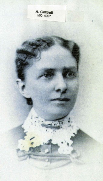 [Portrait of A. Cottrell, c. 1890's]