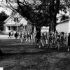 [Pathfinders of Berrien Springs, Michigan preparing for the Memorial Day parade]