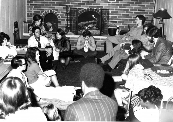 [Meeting of the Collegiate Action for Christ group]