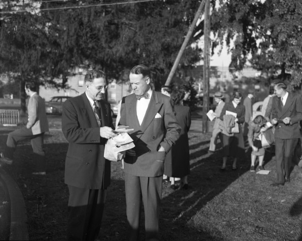 Looking over the ingathering routes in 1953