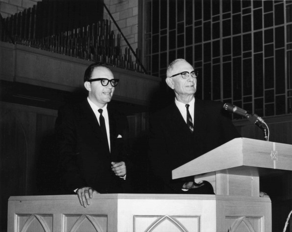 [John Kroncke is appinted pastor of Pioneer Memorial Church]