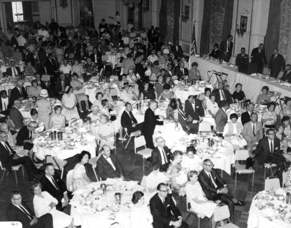 Andrews University alumni reunion luncheon at the Sheraton-Cadillac Hotel during the 1966 General Conference Session
