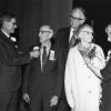 Andrews University Alumni Weekend 1972.  Flowers for 60 years (1912) class members