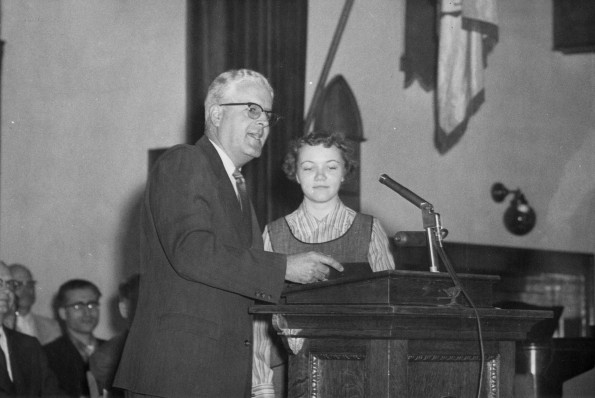 [Recognition given during an ingathering campaign]