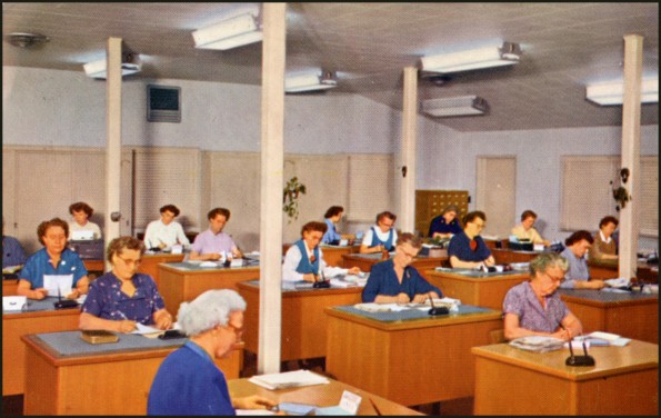 Women working at the Voice of Prophecy Bible Correspondence School