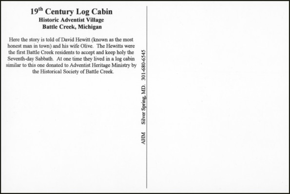 19th century log cabin