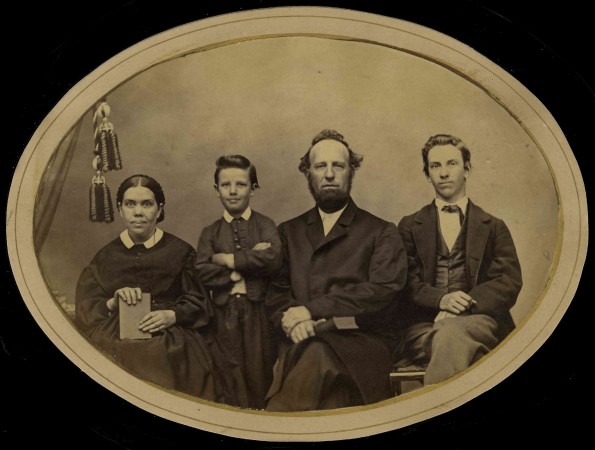 [James S. White and family]