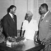 [Adele Warren, Mary M. Bethune, and Eugene Carter]