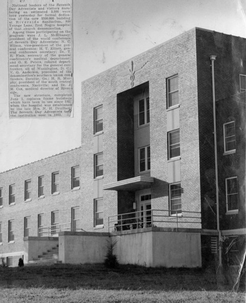 [Riverside Sanitarium's "New" Hospital Building]