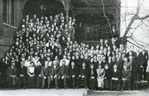 [Students and Faculty at Walla Walla College]