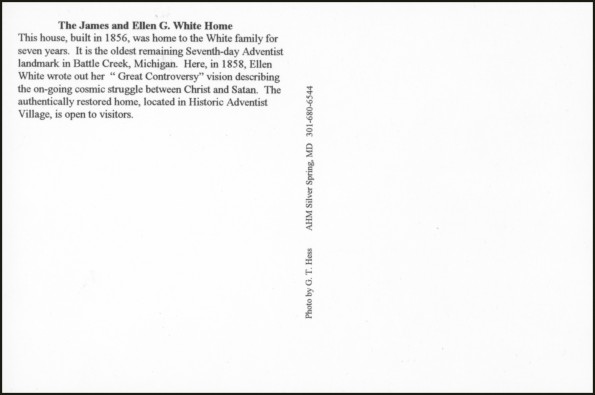 The James and Ellen G. White home