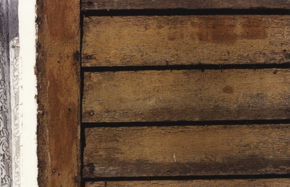 [Restoration work on the White's Wood St. home in Battle Creek, Michigan]