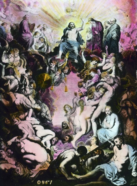 Last judgement and dove