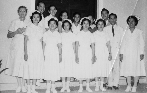 [Unknown group of people connected with Saigon Adventist Hospital]
