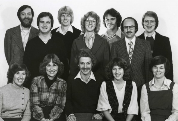 Senior class officers of the class of 1980 at Walla Walla College