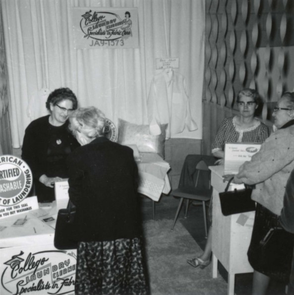 [Unknown women at the college laundry service at Walla Walla College]