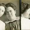 [Desta O. Crandall with an unknown friend]