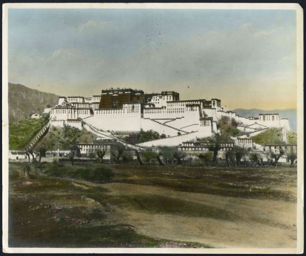 [Potala Palace in Lhasa, Tibet, home of the Dalai Lama until 1959]