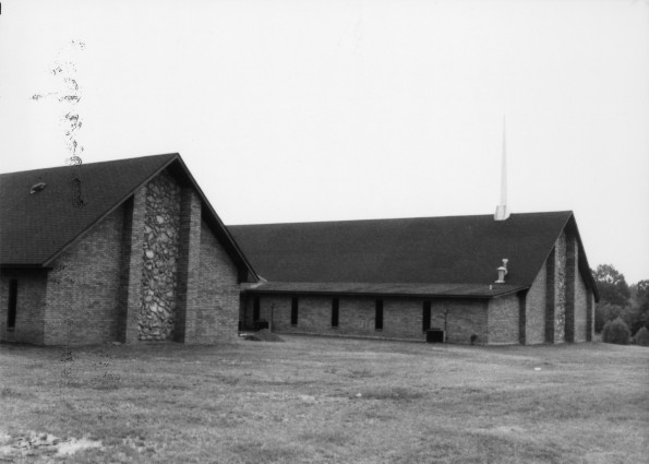 Alexandria Seventh-day Adventist School and Church from the side